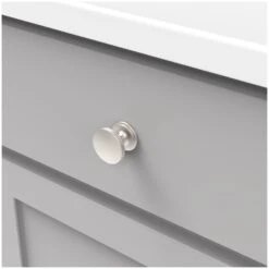 Hickory Hardware American Diner Pack Of (10) 1-3/8 Inch Mushroom Cabinet Knob Black Nickel 32 Hickory Hardware American Diner Pack Of (10) 1-3/8 Inch Mushroom Cabinet Knob Black Nickel -Cabinet Hardware Store hickory hardware p2142 10pack alternate image 1747
