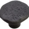 Hickory Hardware Gladstone Pack Of (10) 1-1/2" Rustic Artisan Blacksmith Cabinet Knob / Drawer Knobs Black Iron -Cabinet Hardware Store hickory hardware p2182 bi 10b 9408380