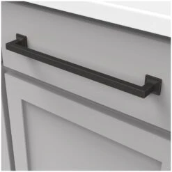 Hickory Hardware Studio Pack Of (5) 12 Inch Center To Center Handle Cabinet Pull Matte Black 33 Hickory Hardware Studio Pack Of (5) 12 Inch Center To Center Handle Cabinet Pull Matte Black -Cabinet Hardware Store hickory hardware p3027 5pack alternate image 2419