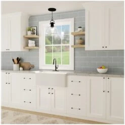 Hickory Hardware Midway 6-5/16 Inch (160mm) Center To Center Clear Acrylic Bar Cabinet Handle / Drawer Pull Crysacrylic With Satin Nickel 18 Hickory Hardware Midway 6-5/16 Inch (160mm) Center To Center Clear Acrylic Bar Cabinet Handle / Drawer Pull Crysacrylic With Satin Nickel -Cabinet Hardware Store hickory hardware p3702 alternate image 3054