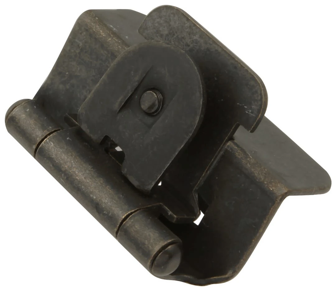 Hickory Hardware (10) Pairs -1/2 Inch Overlay Wrap Cabinet Door Hinge With 165 Degree Opening Angle - Total 20 Satin Nickel 9 Hickory Hardware (10) Pairs -1/2 Inch Overlay Wrap Cabinet Door Hinge With 165 Degree Opening Angle - Total 20 Satin Nickel - Image 7