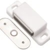 Hickory Hardware Pack Of (25) - 1-7/16" Center To Center Zinc Magnetic Cabinet Catch White