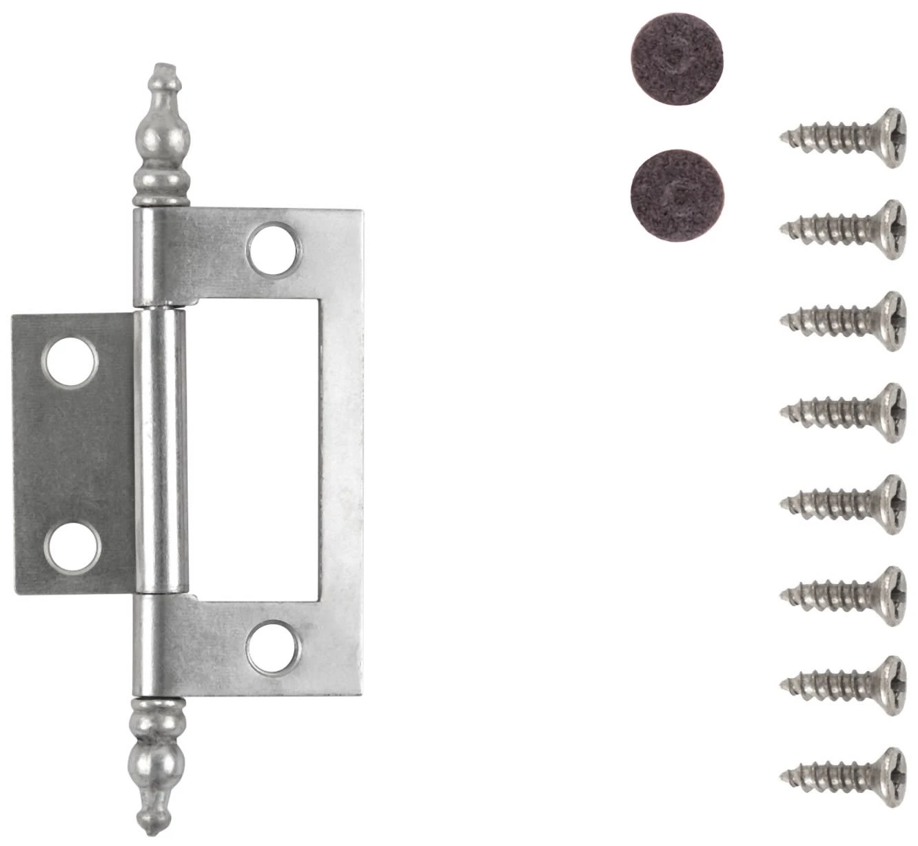 Hickory Hardware (10) Pairs - Surface Face Mount Self Mortise Cabinet Hinges - Total 20 Vintage Bronze 7 Hickory Hardware (10) Pairs - Surface Face Mount Self Mortise Cabinet Hinges - Total 20 Vintage Bronze - Image 5