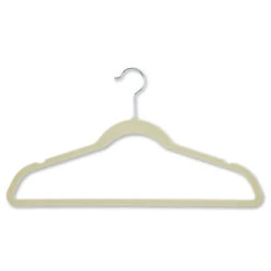 Honey-Can-Do 50-Pack Velvet Touch Suit Hanger White