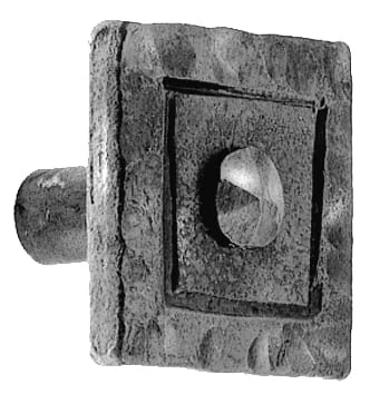 Acorn Manufacturing Iron Art 1-1/4 Inch Square Cabinet Knob Black 3 Acorn Manufacturing Iron Art 1-1/4 Inch Square Cabinet Knob Black