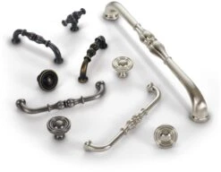 Jeffrey Alexander Bella 12 Inch Center To Center Appliance Pull Brushed Pewter -Cabinet Hardware Store jeffrey alexander 818 12 alternate image 2172