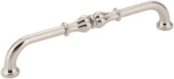 Jeffrey Alexander Bella 6-5/16 Inch Center To Center Handle Cabinet Pull Polished Nickel