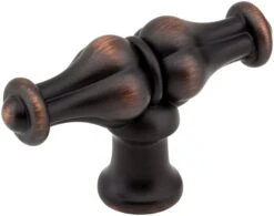 Jeffrey Alexander Bella 2-1/4 Inch Bar Cabinet Knob Brushed Oil Rubbed Bronze