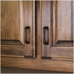 Jeffrey Alexander Cordova 12" Center To Center American Colonial Reeded Appliance Handle / Appliance Pull Brushed Oil Rubbed Bronze -Cabinet Hardware Store jeffrey alexander z281 12 alternate image 3183