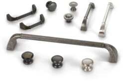 Jeffrey Alexander Cordova 12" Center To Center American Colonial Reeded Appliance Handle / Appliance Pull Brushed Oil Rubbed Bronze -Cabinet Hardware Store jeffrey alexander z281 12 alternate image 3185