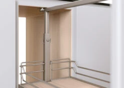 Kessebohmer 11" Wide Trays For 24" To 32" Base Pull Out Cabinet Kit Chrome / Maple -Cabinet Hardware Store kessebohmer base11 kit alternative image 18