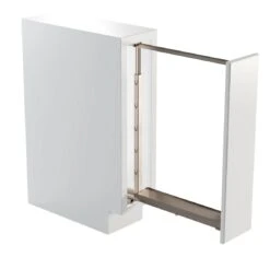 Kessebohmer 11" Wide Trays For 24" To 32" Base Pull Out Cabinet Kit Chrome / Maple -Cabinet Hardware Store kessebohmer base11 kit alternative image 20