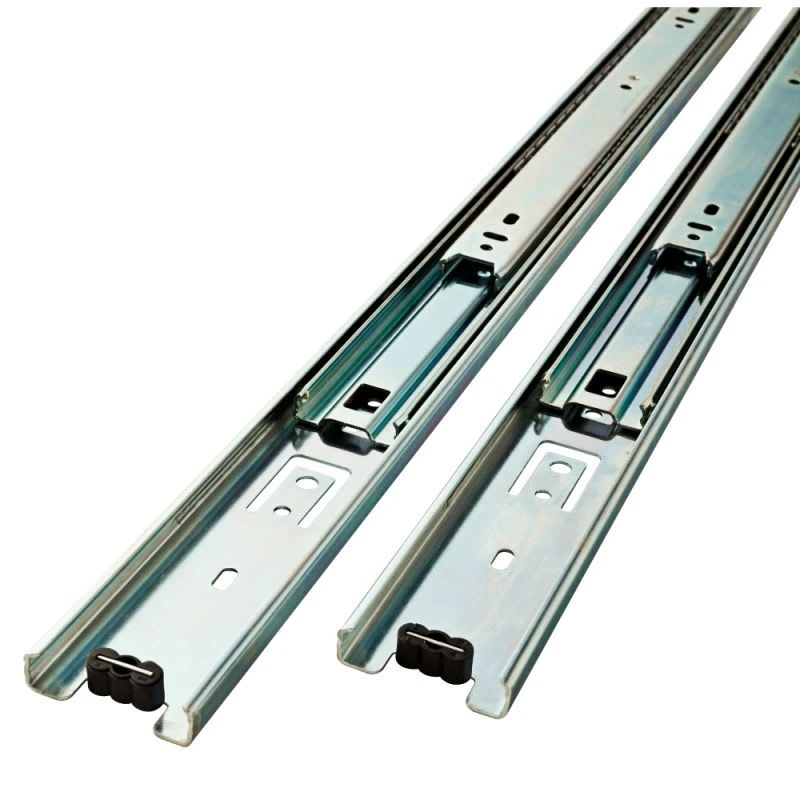Liberty Hardware 16 Inch Full Extension Ball Bearing Drawer Slide With 100 Pound Lbs. Weight Capacity - Pair Zinc Plated 4 Liberty Hardware 16 Inch Full Extension Ball Bearing Drawer Slide With 100 Pound Lbs. Weight Capacity - Pair Zinc Plated - Image 2