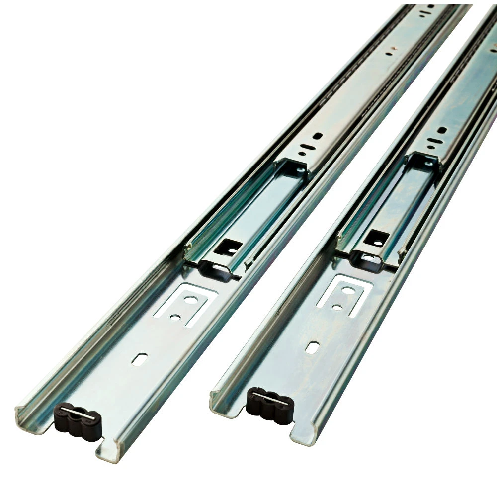 Liberty Hardware 16 Inch Full Extension Ball Bearing Drawer Slide With 100 Pound Lbs. Weight Capacity - Pair Zinc Plated 3 Liberty Hardware 16 Inch Full Extension Ball Bearing Drawer Slide With 100 Pound Lbs. Weight Capacity - Pair Zinc Plated