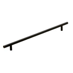 Miseno Springfield 12-5/8 Inch Center To Center Bar Cabinet Pull Sterling Nickel -Cabinet Hardware Store miseno mcpcp31263orb 5129969