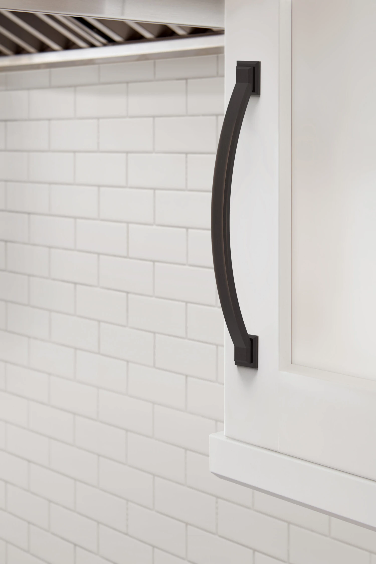 Miseno Garner 6-5/16 Inch Center To Center Handle Cabinet Pull - Pack Of 10 Matte Black 9 Miseno Garner 6-5/16 Inch Center To Center Handle Cabinet Pull - Pack Of 10 Matte Black - Image 7