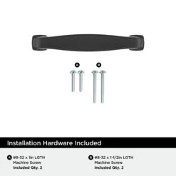 Miseno Guynn 3 Inch Center To Center Handle Cabinet Pull - Pack Of 10 Matte Black 17 Miseno Guynn 3 Inch Center To Center Handle Cabinet Pull - Pack Of 10 Matte Black -Cabinet Hardware Store miseno mcptp3300 10pk alternate image 996