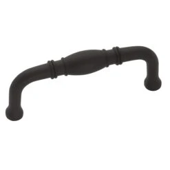 Miseno Bidwell 3 Inch Center To Center Handle Cabinet Pull - Pack Of 10 Matte Black