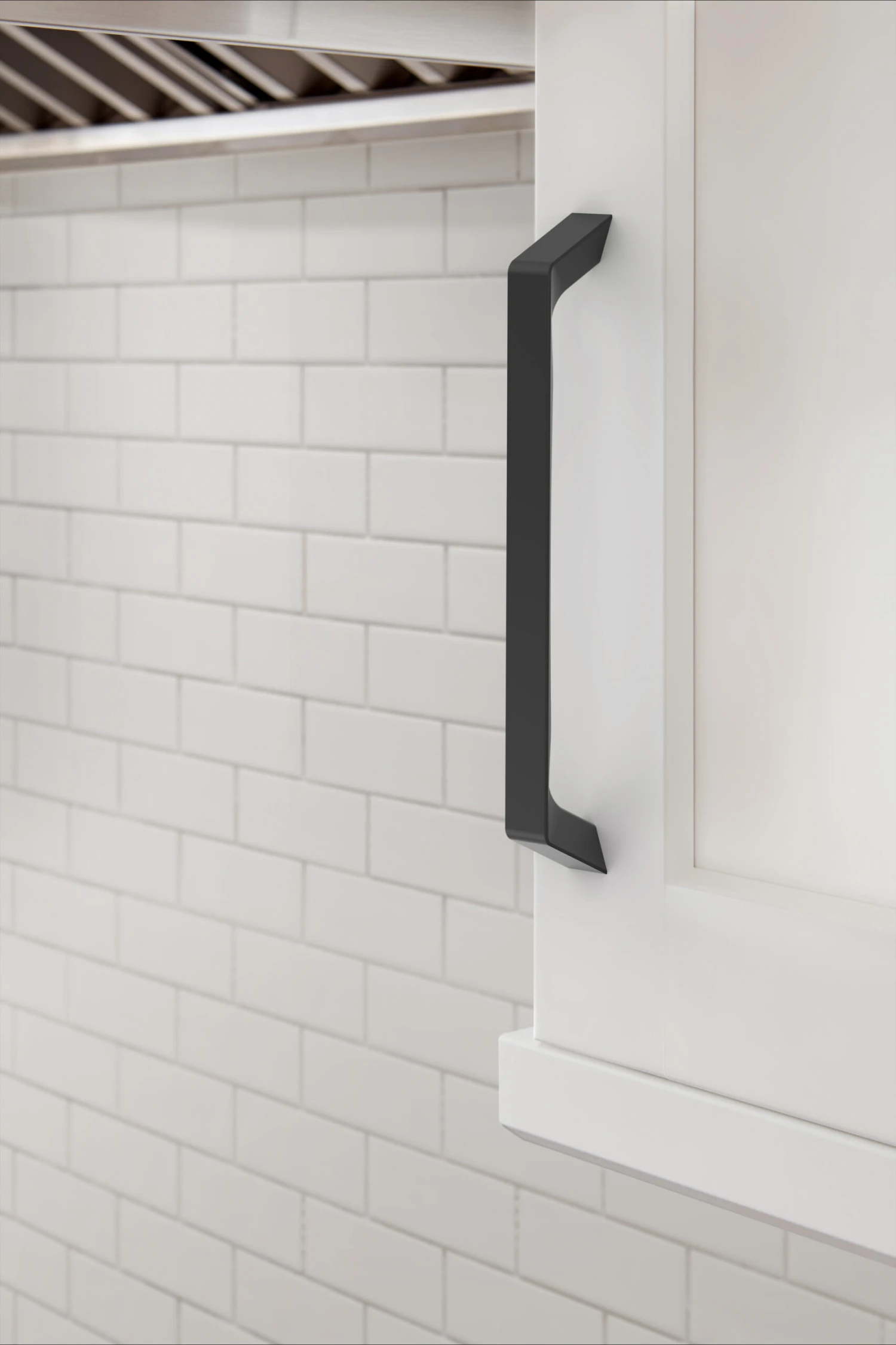 Miseno Sierra 6-5/16 Inch Center To Center Handle Cabinet Pull - Pack Of 10 Brushed Satin Nickel 4 Miseno Sierra 6-5/16 Inch Center To Center Handle Cabinet Pull - Pack Of 10 Brushed Satin Nickel - Image 2