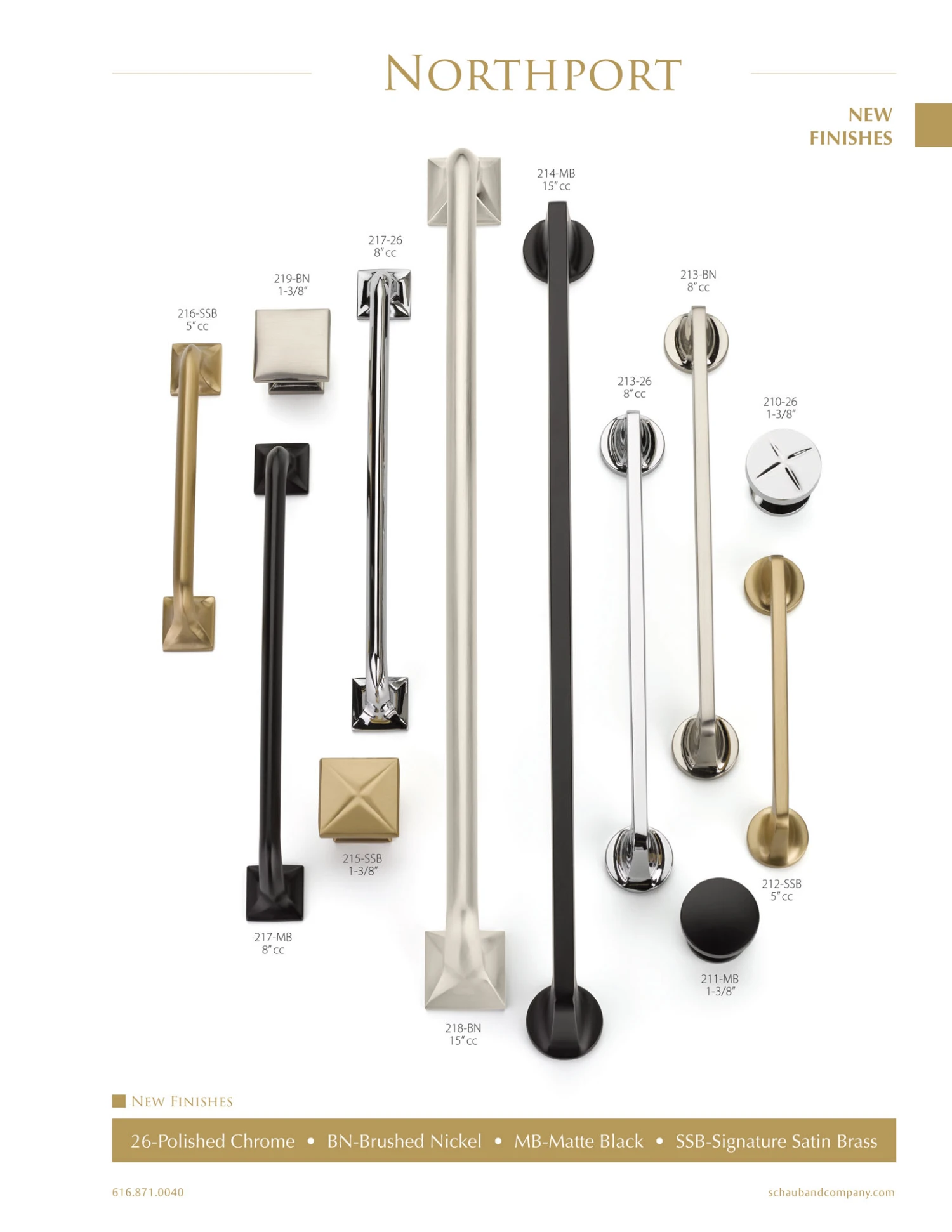 Schaub And Company Northport 5" Center To Center Transitional Handle Cabinet Pulls - 25 Pack Brushed Bronze 4 Schaub And Company Northport 5" Center To Center Transitional Handle Cabinet Pulls - 25 Pack Brushed Bronze - Image 2