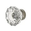Nostalgic Warehouse Crystal 1-3/8 Inch Mushroom Cabinet Knob Satin Nickel 2 Nostalgic Warehouse Crystal 1-3/8 Inch Mushroom Cabinet Knob Satin Nickel -Cabinet Hardware Store nostalgic warehouse 755391 5687067