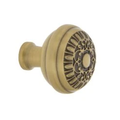 Nostalgic Warehouse Egg And Dart 1-3/8 Inch Mushroom Cabinet Knob Antique Pewter -Cabinet Hardware Store nostalgic warehouse 756096 8377038