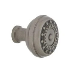 Nostalgic Warehouse Meadows 1-3/8 Inch Mushroom Cabinet Knob Satin Brass -Cabinet Hardware Store nostalgic warehouse 756113 8377038