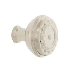 Nostalgic Warehouse Meadows 1-3/8 Inch Mushroom Cabinet Knob Satin Brass -Cabinet Hardware Store nostalgic warehouse 756116 8377038