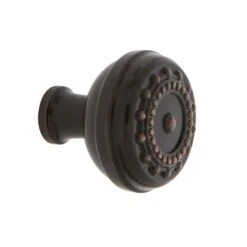Nostalgic Warehouse Meadows 1-3/8 Inch Mushroom Cabinet Knob Satin Brass -Cabinet Hardware Store nostalgic warehouse 756118 8377038