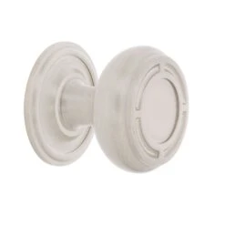 Nostalgic Warehouse Mission 1-3/8 Inch Mushroom Cabinet Knob Satin Nickel