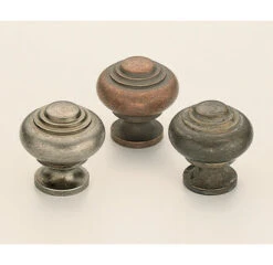 Omnia Classic & Modern 1-3/16 Inch Mushroom Cabinet Knob Oil Rubbed Black -Cabinet Hardware Store omnia 9102 30 finish variation 12