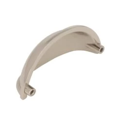 Amerock Cup Pulls 3 Inch Center To Center Countersunk Cup Cabinet Pull - Package Of 20 Satin Nickel -Cabinet Hardware Store polished nickel cup pull amerock cabinet hardware cup pulls bp53010pn silo back 17