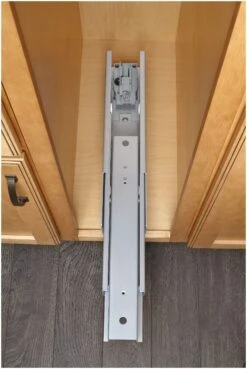 Rev-A-Shelf 5700 Series 51-58 Inch Adjustable Height Pull Out 4 Tier Cabinet Organizer With Adjustable Shelves And Soft Close For 4-1/2 Inch Cabinets Chrome 12 Rev-A-Shelf 5700 Series 51-58 Inch Adjustable Height Pull Out 4 Tier Cabinet Organizer With Adjustable Shelves And Soft Close For 4-1/2 Inch Cabinets Chrome -Cabinet Hardware Store rev a shelf 1406276 alternate image 20