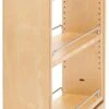 Rev-A-Shelf 438 Series 6 Inch Pull Out Cabinet Organizer With Adjustable Shelves N/A -Cabinet Hardware Store rev a shelf 438 bc 6c 531885