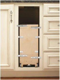 Rev-A-Shelf 447 Series 5 Inch Pull Out Tray Organizer With Soft Close Natural 11 Rev-A-Shelf 447 Series 5 Inch Pull Out Tray Organizer With Soft Close Natural -Cabinet Hardware Store rev a shelf 447 bcsc 5c alternate image 286