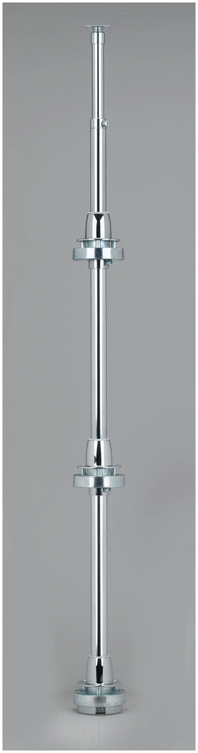 Rev-A-Shelf Wood Classic 20 Inch Full Circle 3 Shelf Lazy Susan Set With Adjustable 38-46 Inch Shaft Natural Wood 5 Rev-A-Shelf Wood Classic 20 Inch Full Circle 3 Shelf Lazy Susan Set With Adjustable 38-46 Inch Shaft Natural Wood - Image 3