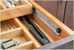 Rev-A-Shelf 4WTCD Series 28" Base Cabinet Two-Tier Replacement Cutlery Drawer Natural Maple -Cabinet Hardware Store rev a shelf 4wtcd 724hfl 1 alternate image 107