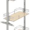 Rev-A-Shelf 5200 MP Series 8-5/8 Inch Pull Out 5 Tier Cabinet Organizer With Adjustable Shelves And Soft Close Maple -Cabinet Hardware Store rev a shelf 5258 09 mp 531885