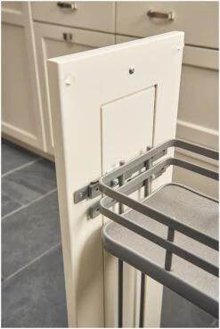 Rev-A-Shelf 5322 Series 7 Inch Pull Out Two-Tier Cabinet Organizer With Soft Close Onion Gray -Cabinet Hardware Store rev a shelf 5322 bcsc 6 alternate image 1018