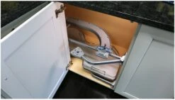 Rev-A-Shelf 5372 Series Left Handed Pull Out 2 Tier Blind Corner Kitchen Cabinet Organizer For 18 Inch Cabinet Opening Maple 16 Rev-A-Shelf 5372 Series Left Handed Pull Out 2 Tier Blind Corner Kitchen Cabinet Organizer For 18 Inch Cabinet Opening Maple -Cabinet Hardware Store rev a shelf 5372 18 l alternate image 1169