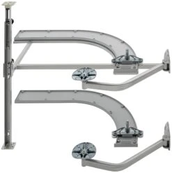 Rev-A-Shelf 5372 Series Left Handed Pull Out 2 Tier Blind Corner Kitchen Cabinet Organizer For 18 Inch Cabinet Opening Maple 17 Rev-A-Shelf 5372 Series Left Handed Pull Out 2 Tier Blind Corner Kitchen Cabinet Organizer For 18 Inch Cabinet Opening Maple -Cabinet Hardware Store rev a shelf 5372 18 l alternate image 1170