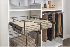 Rev-A-Shelf CB Series 30 X 16 Inch Pull Out Cabinet Organizer Basket For 11-1/2 Inch High Cabinets Satin Nickel 17 Rev-A-Shelf CB Series 30 X 16 Inch Pull Out Cabinet Organizer Basket For 11-1/2 Inch High Cabinets Satin Nickel -Cabinet Hardware Store rev a shelf cb 301611 alternate image 1885