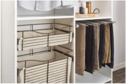 Rev-A-Shelf CBL Series Cloth Liner For 18 X 16 X 7 Inch CB Series Closet Organizer Tan -Cabinet Hardware Store rev a shelf cbl 181607 alternate image 1929