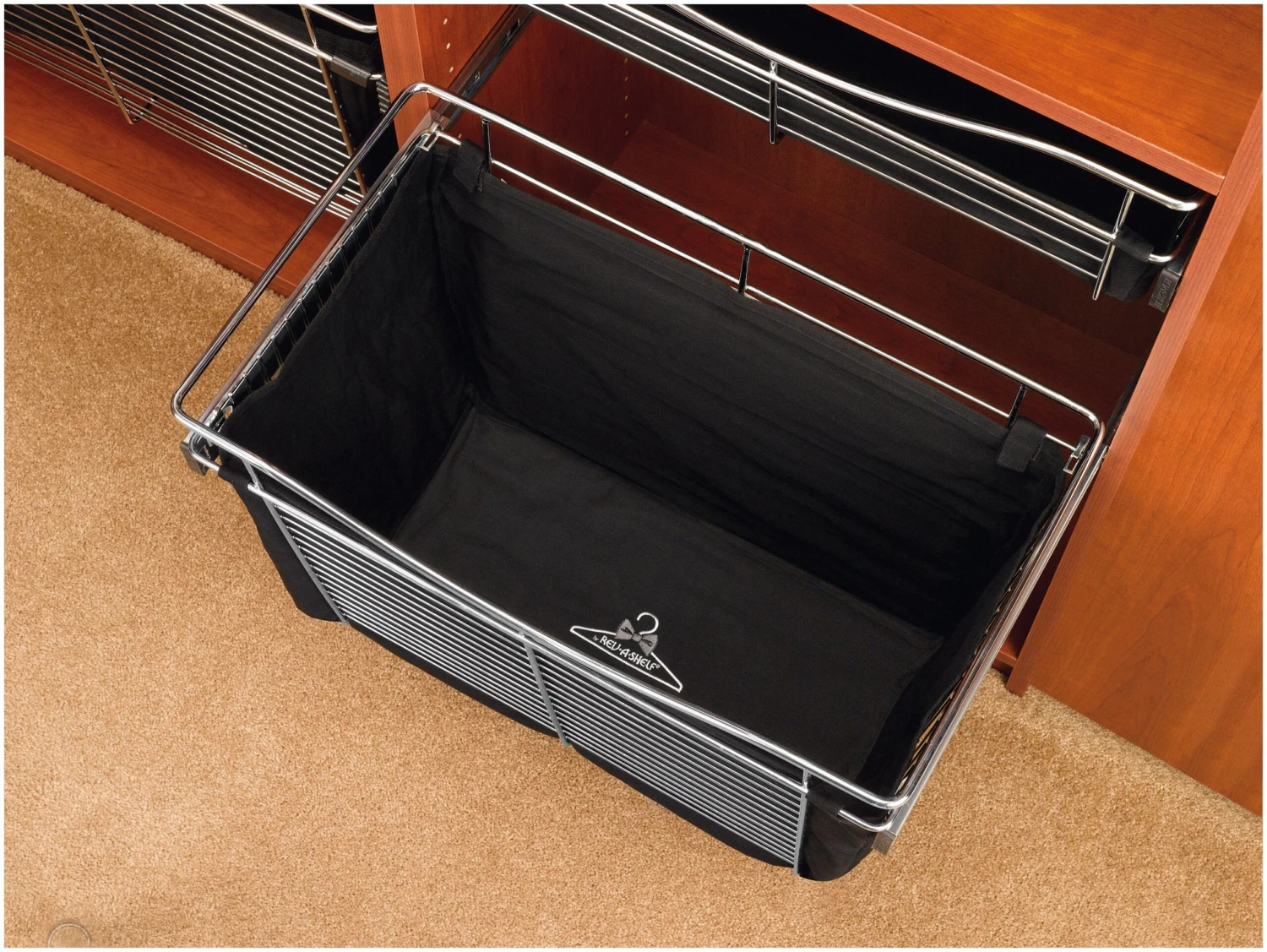 Rev-A-Shelf CBL Series Cloth Liner For 18 X 20 X 18 Inch CB Series Closet Organizer Black 5 Rev-A-Shelf CBL Series Cloth Liner For 18 X 20 X 18 Inch CB Series Closet Organizer Black - Image 3