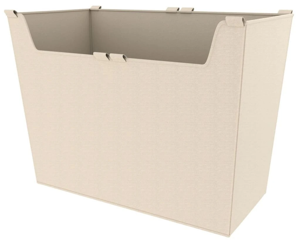 Rev-A-Shelf Sidelines 24" Wide X 17" High Cloth Basket Liner Tan 3 Rev-A-Shelf Sidelines 24" Wide X 17" High Cloth Basket Liner Tan