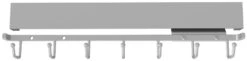 Rev-A-Shelf Sidelines 13-3/4 Inch Pull Out Belt Rack Chrome -Cabinet Hardware Store rev a shelf cbrsl 14 sc 1 9518091