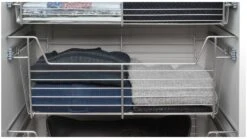 Rev-A-Shelf Sidelines 24" Wide X 5" High Pull Out Basket Satin Nickel -Cabinet Hardware Store rev a shelf cbsl 241405 1 alternate image 63