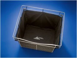 Rev-A-Shelf CB Series Cloth Liner 24 X 16 Inch Hampers Black