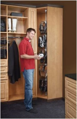 Rev-A-Shelf CLSZ Series 5 Shelf Men's Lazy Shoe-Zen With Shaft Chrome 7 Rev-A-Shelf CLSZ Series 5 Shelf Men's Lazy Shoe-Zen With Shaft Chrome -Cabinet Hardware Store rev a shelf clsz m5 96 1 alternate image 2120