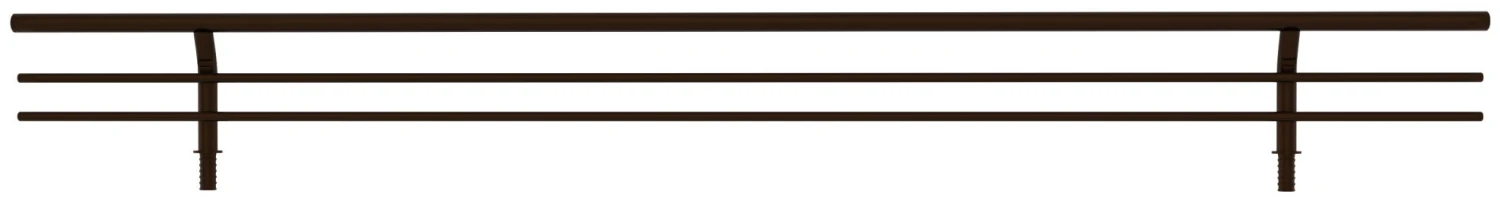 Rev-A-Shelf Sidelines 17 Inch Press In Shoe Fence Chrome 7 Rev-A-Shelf Sidelines 17 Inch Press In Shoe Fence Chrome - Image 5